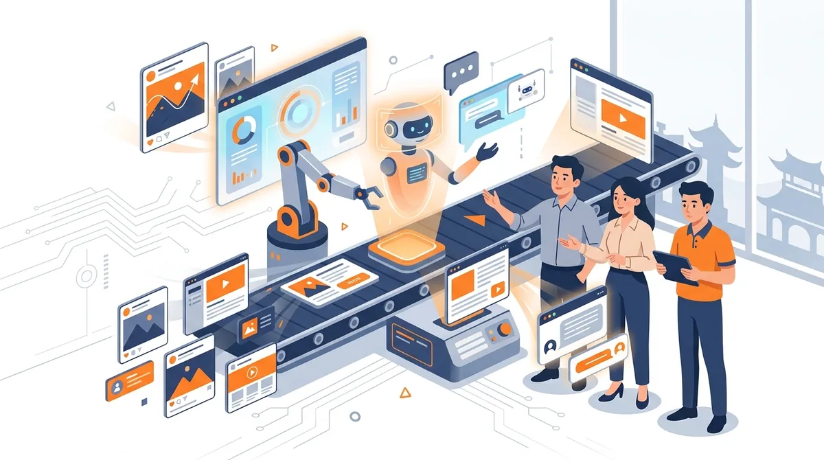 Dịch Vụ Marketing Bằng AI tại Hà Tĩnh — Ít Người Vẫn Chạy Được Nhiều Kênh